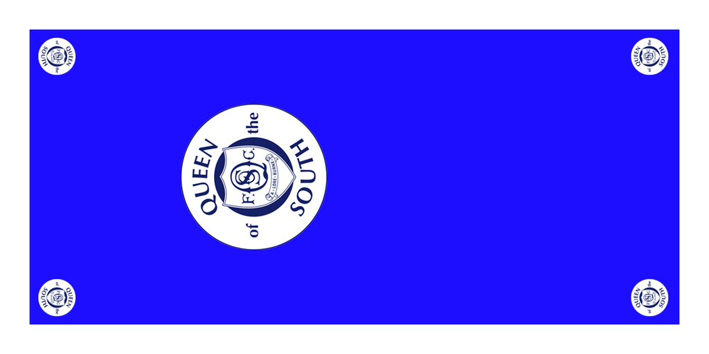 Queen of the South Football Premium Coffin Drape image 1
