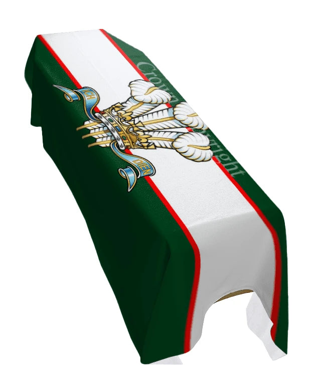 The Royal Regiment of Wales Premium Coffin Drape image 0