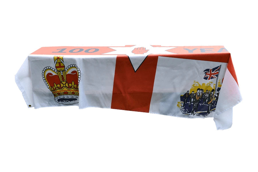 Northern Ireland 100 Years Loyalist Coffin Drape image 1