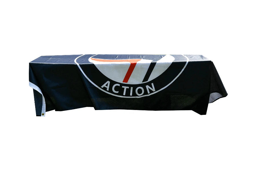 Anti-Facist Action Face Coffin Drape image 1