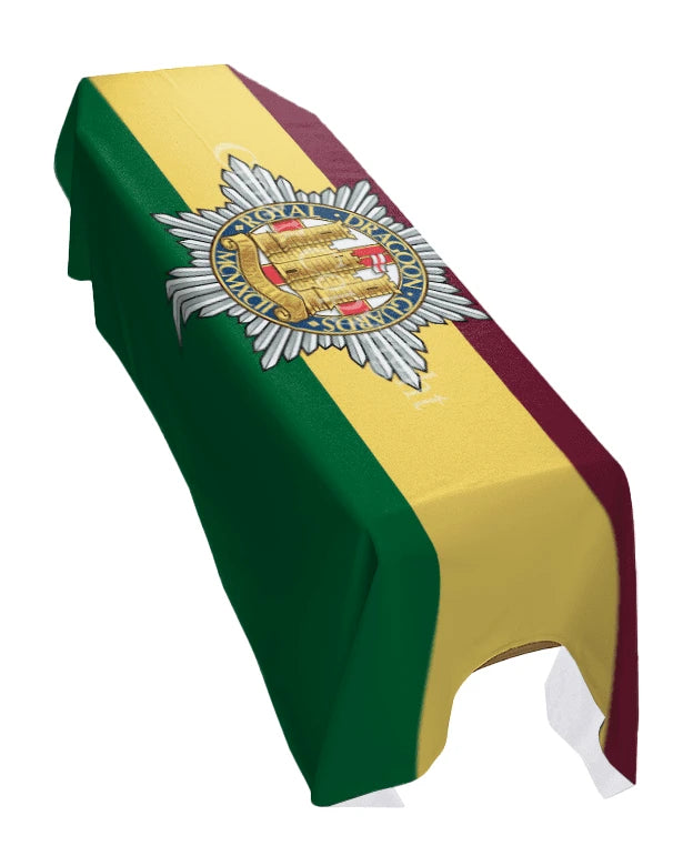 The Royal Dragoon Guards Premium Coffin Drape image 0