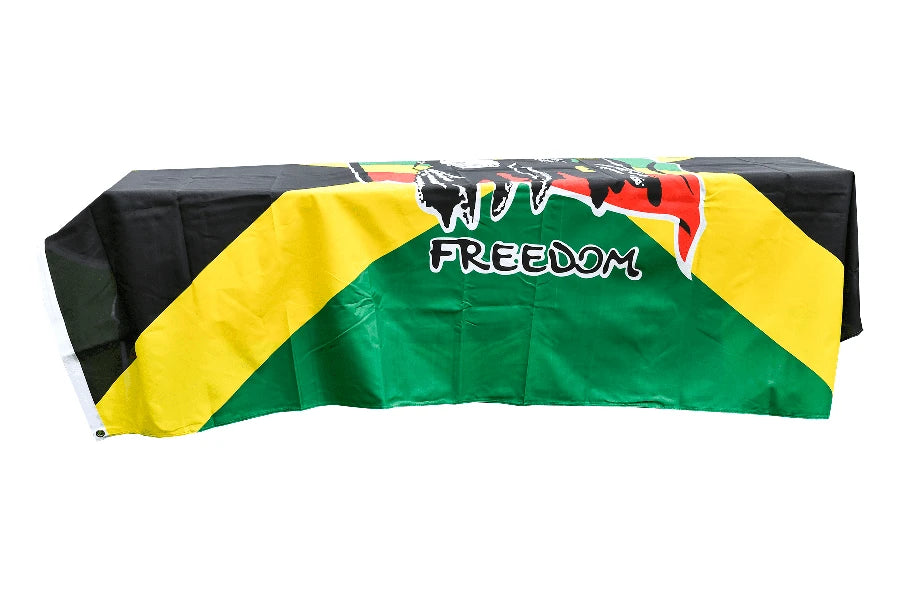Bob Marley Coffin Drape image 1