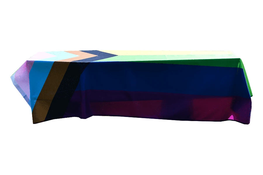 Progress Pride Coffin Drape image 1