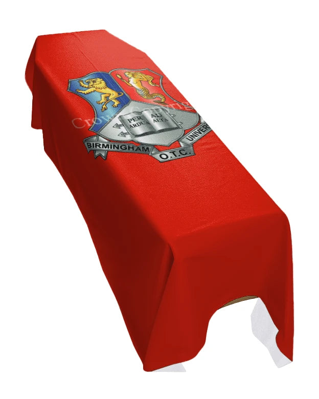 Birmingham UOTC (Portrait) Premium Coffin Drape image 0