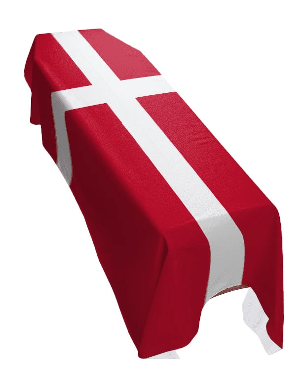 Denmark Premium Coffin Drape image 0