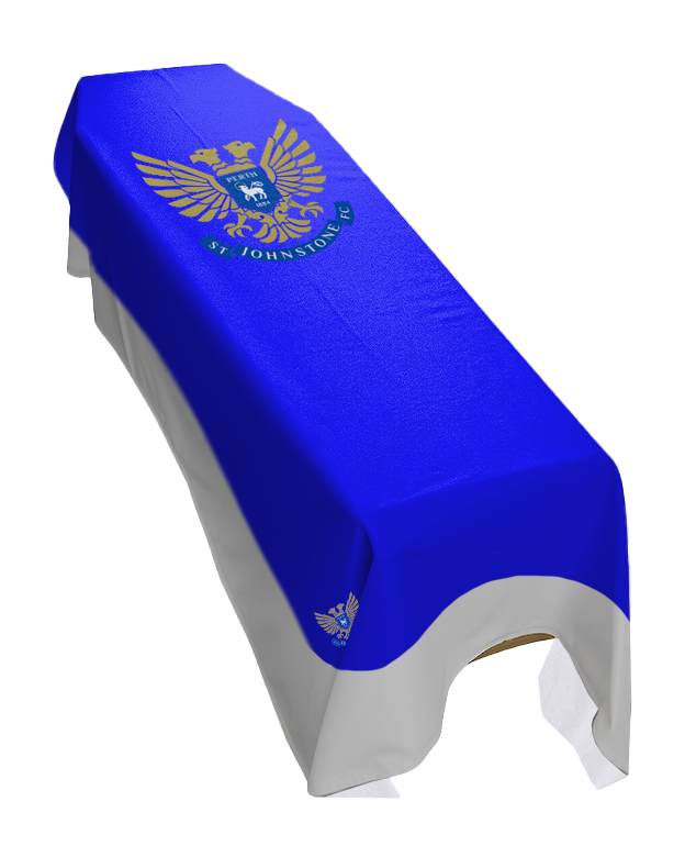 St Johnstone Football Premium Coffin Drape image 0