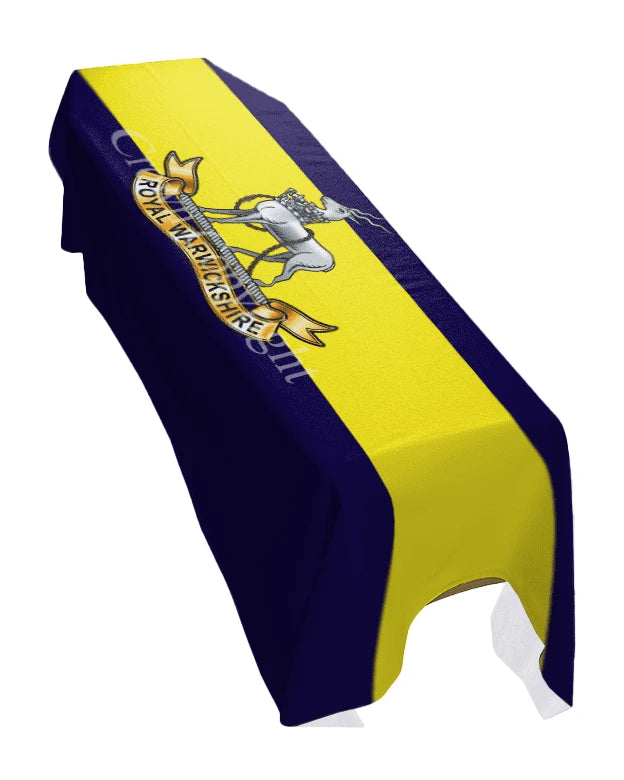 The Royal Warwickshire Fusiliers Premium Coffin Drape image 0