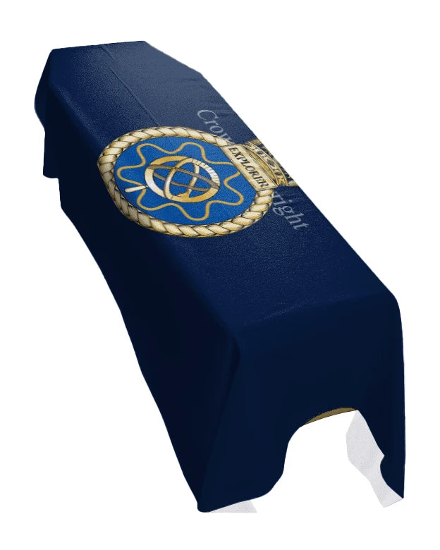 HMS Explorer Premium Coffin Drape image 0