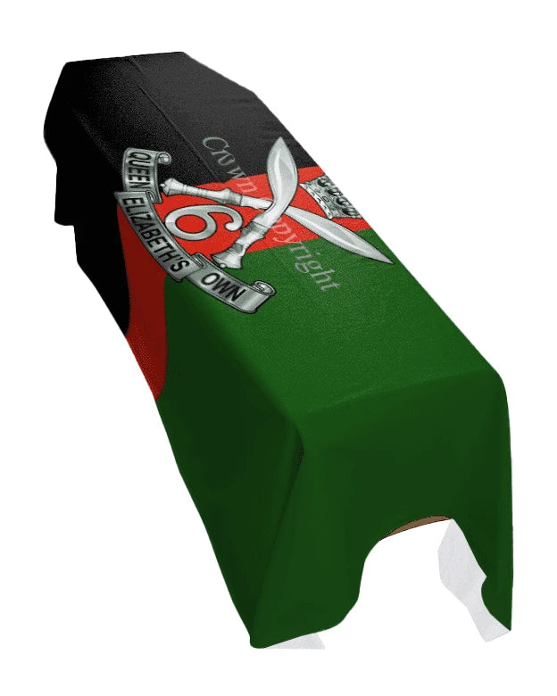6th Queen Elizabeth’s Own Gurkha Rifles Premium Coffin Drape image 0