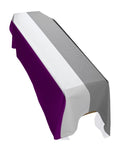 Asexual Pride Premium Coffin Drape image 0