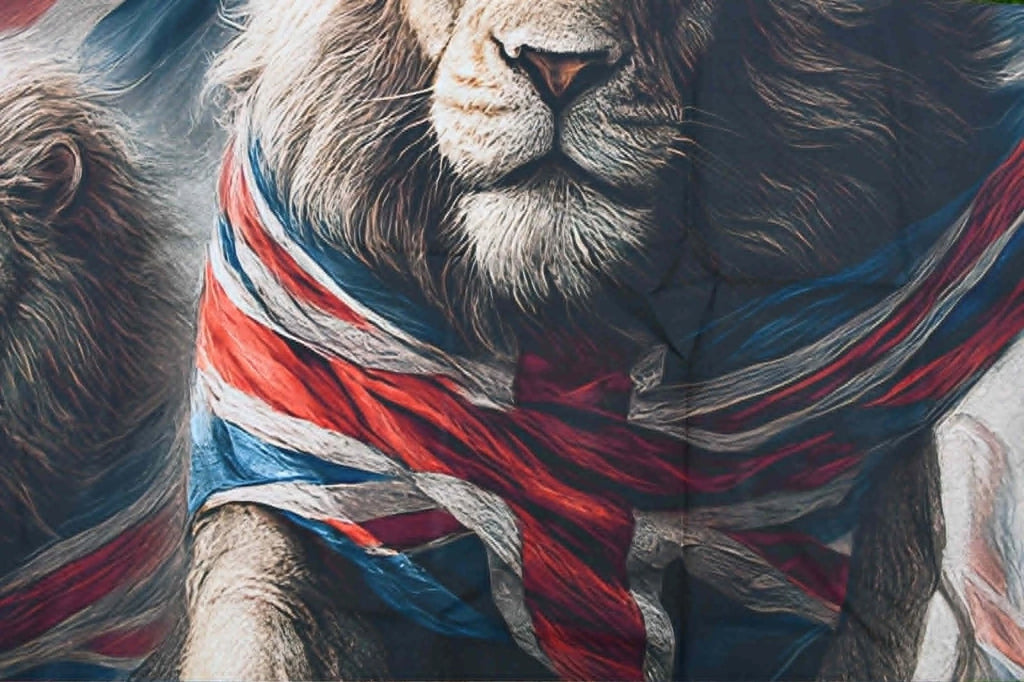 England Lion Pack Coffin Drape image 3