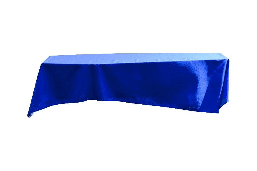 Plain Blue Coffin Drape image 1