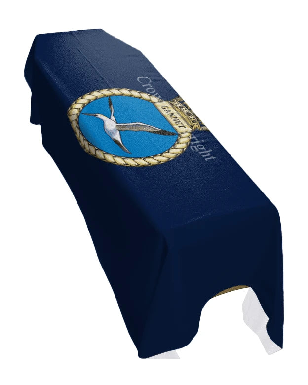 HMS Gannet Premium Coffin Drape image 0