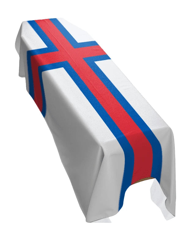 Faroe Islands Premium Coffin Drape image 0