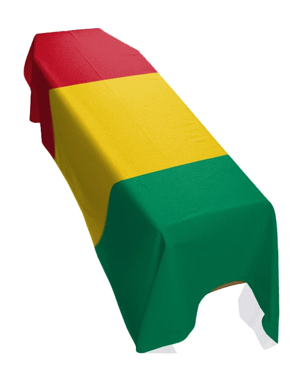 Guinea Premium Coffin Drape image 0