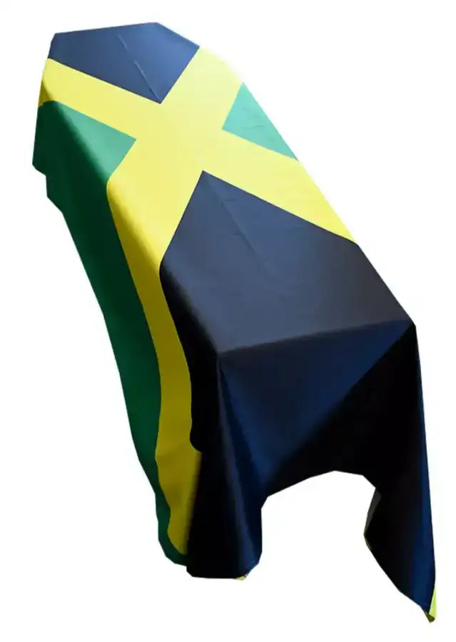 Jamaica Premium Coffin Drape - Available Now for Dispatch image 0