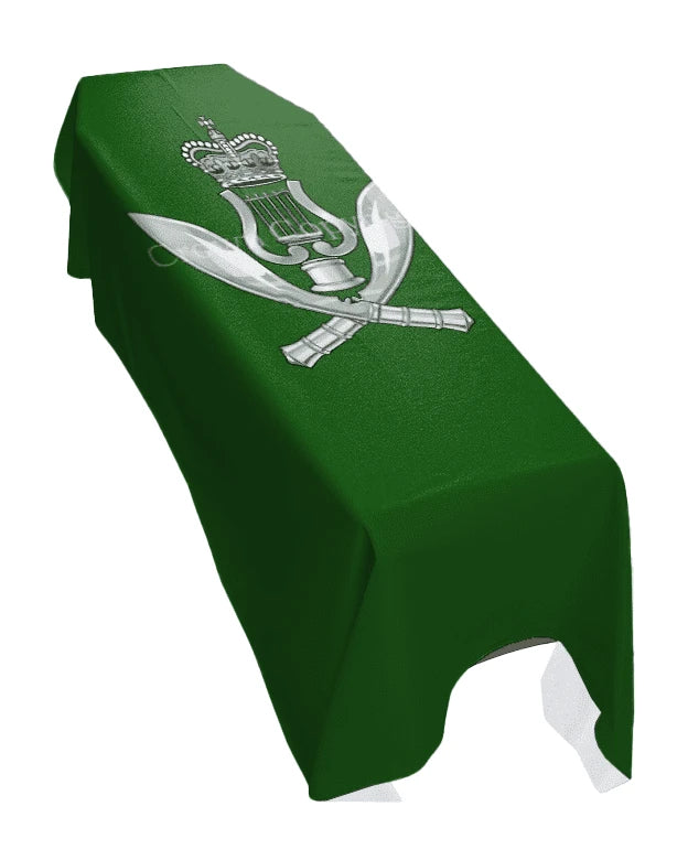 Gurkha Band (Portrait) Premium Coffin Drape image 0
