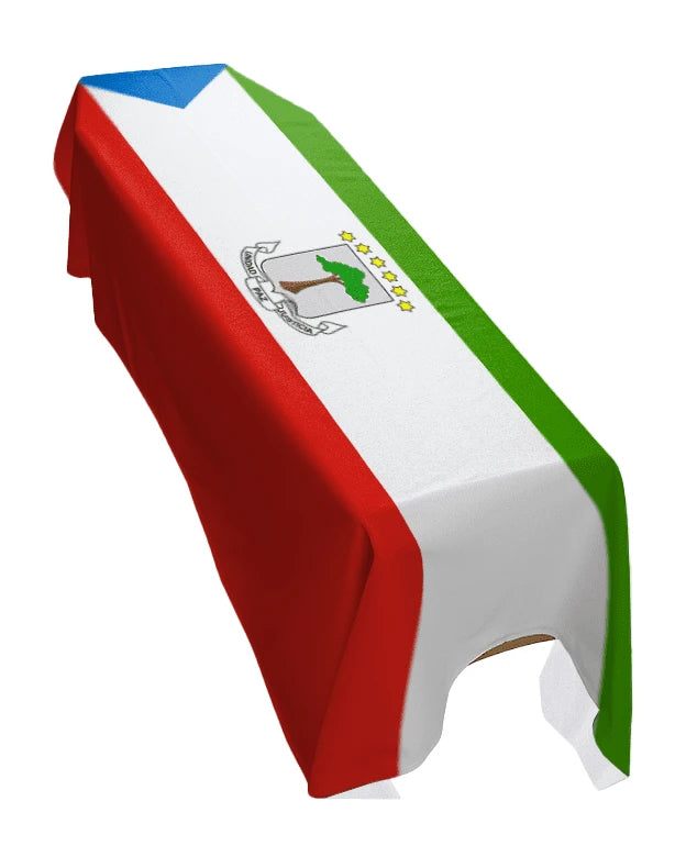 Equatorial Guinea Premium Coffin Drape image 0