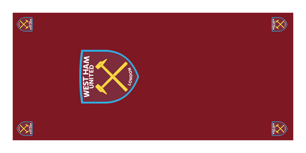West Ham United Football Premium Coffin Drape image 1