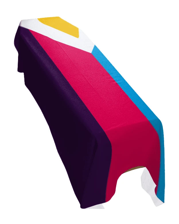 Polyamory Pride Premium Coffin Drape image 0
