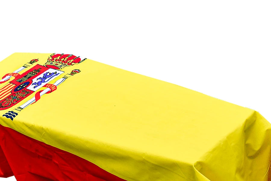 Spain State Coffin Drape image 2