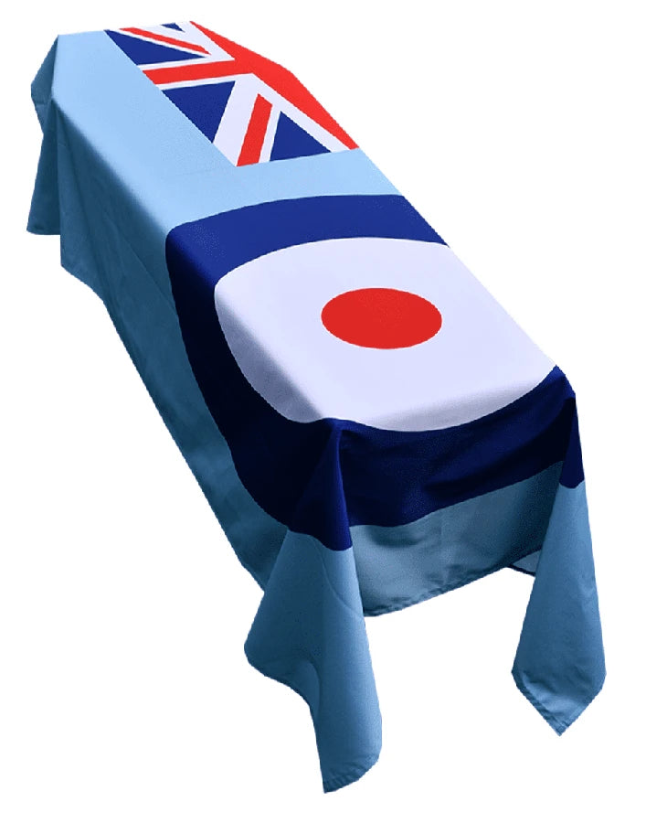 RAF Royal Air Force Ensign Premium Coffin Drape - Available Now for Dispatch image 0