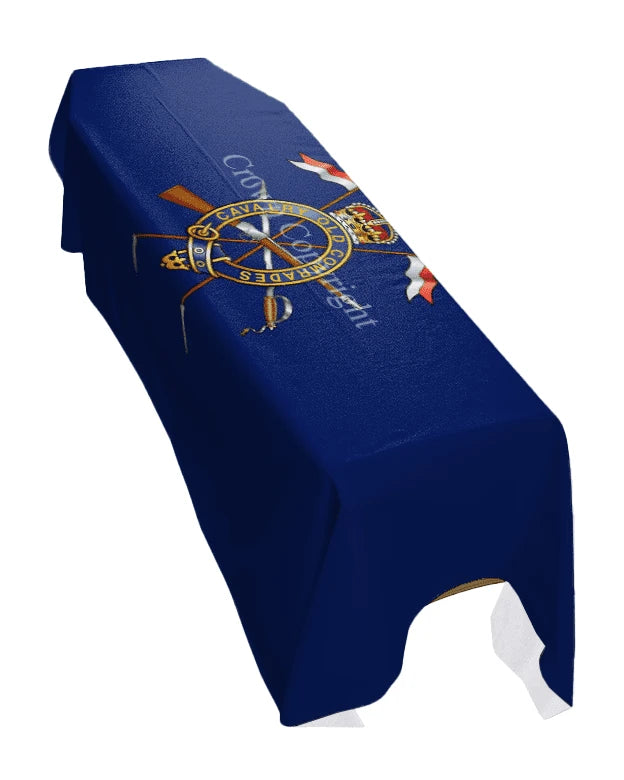 Combined Cavalry Old Comrades Premium Coffin Drape image 0