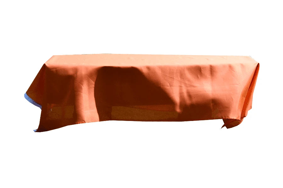 Plain Orange Coffin Drape image 1
