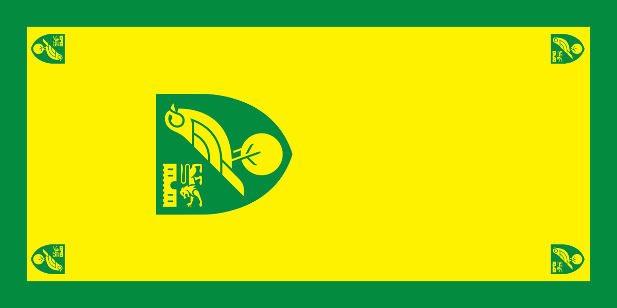 Norwich City Football Premium Coffin Drape image 1