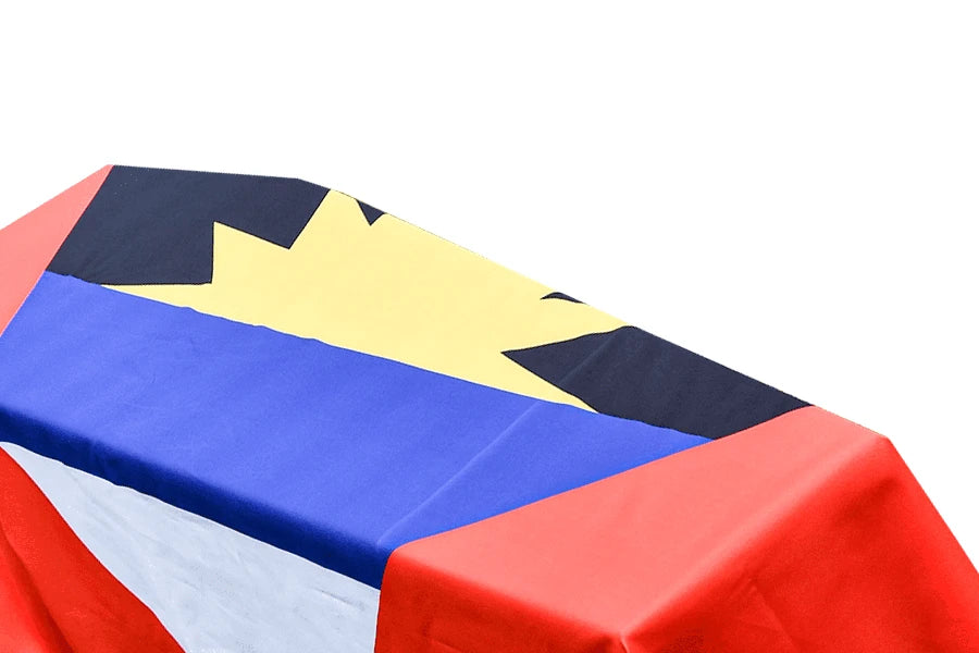 Antigua and Barbuda Coffin Drape image 2
