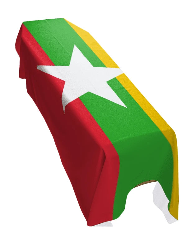 Myanmar Premium Coffin Drape image 0