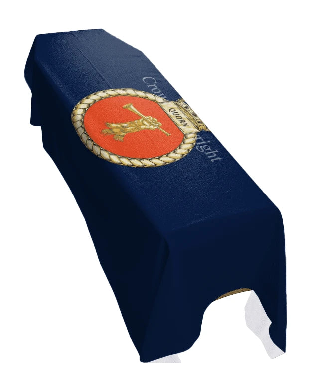 HMS Quorn Premium Coffin Drape image 0