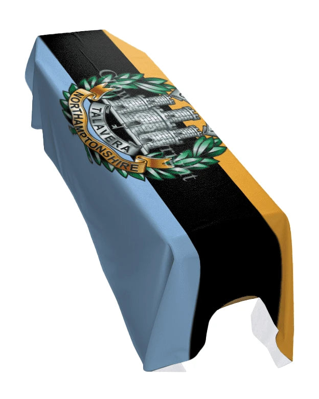 The Northamptonshire Regiment Premium Coffin Drape image 0