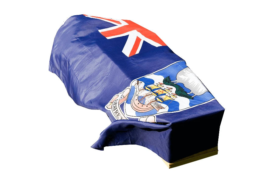 Falkland Islands Coffin Drape image 0