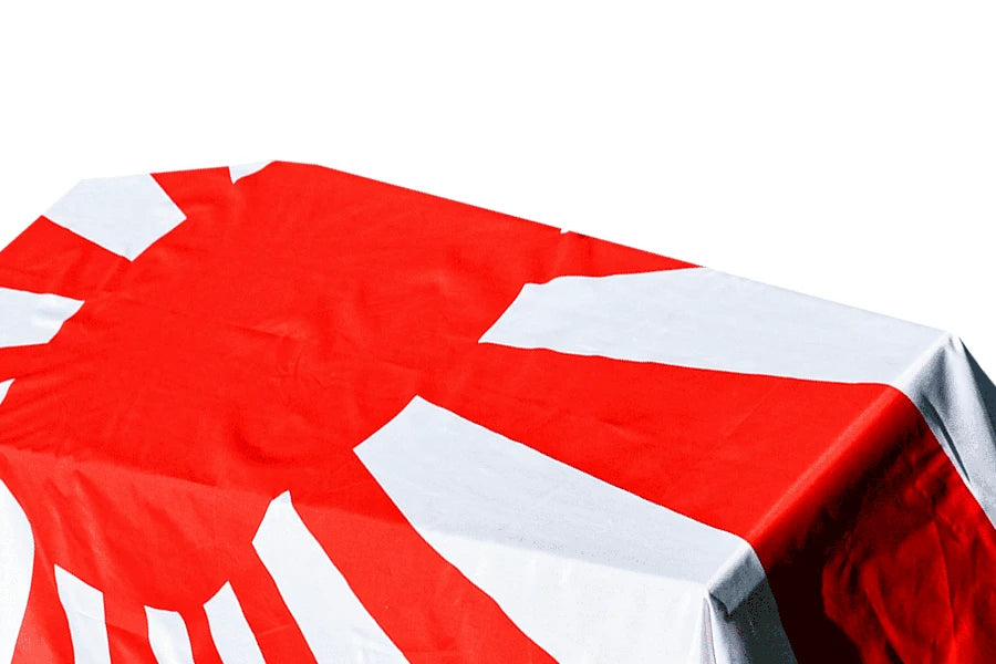 Japan Naval Ensign Coffin Drape image 2