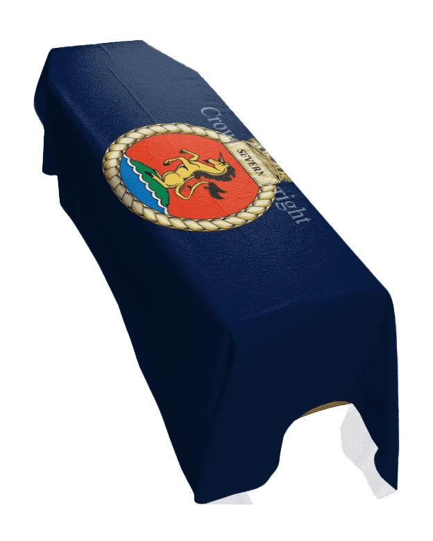 HMS Severn Premium Coffin Drape image 0