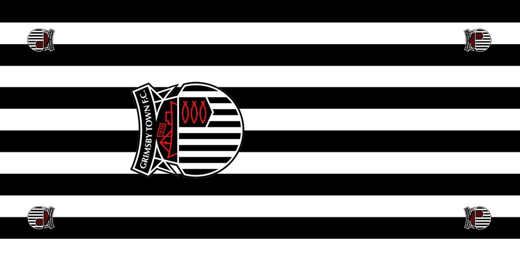 Grimsby Town Football Premium Coffin Drape image 1