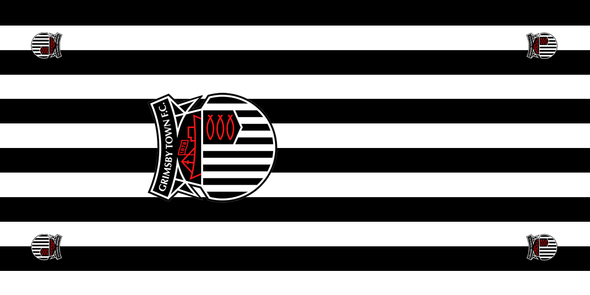Grimsby Town Football Premium Coffin Drape image 1