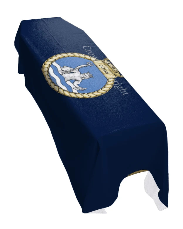 HMS Ocean Premium Coffin Drape image 0