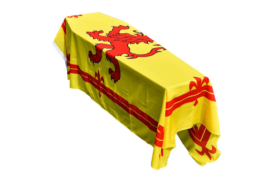 Scotland Lion Rampant Coffin Drape image 0
