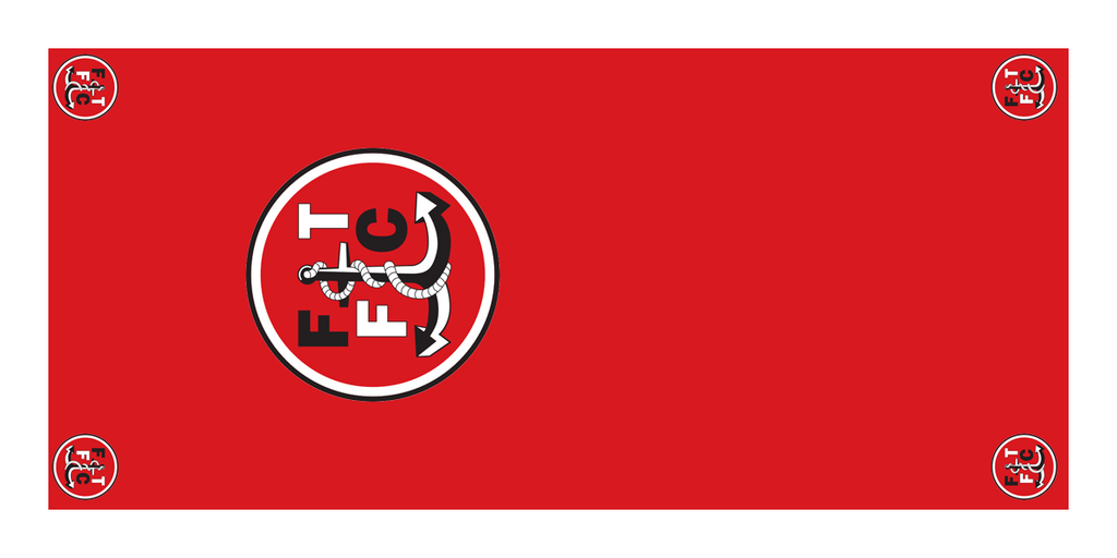 Fleetwood Town Football Premium Coffin Drape image 1