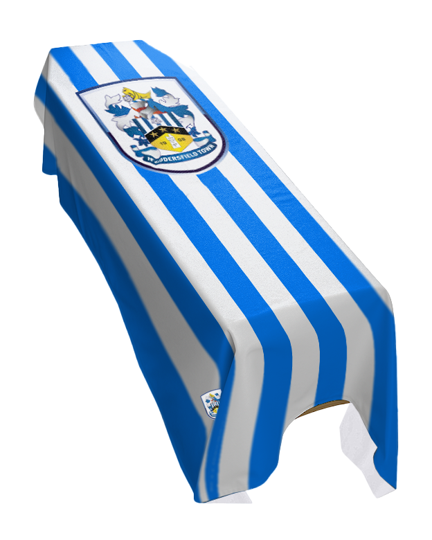 Huddersfield Town Football Premium Coffin Drape image 0