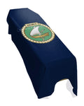UK Maritime Component Command (Portrait) Premium Coffin Drape image 0