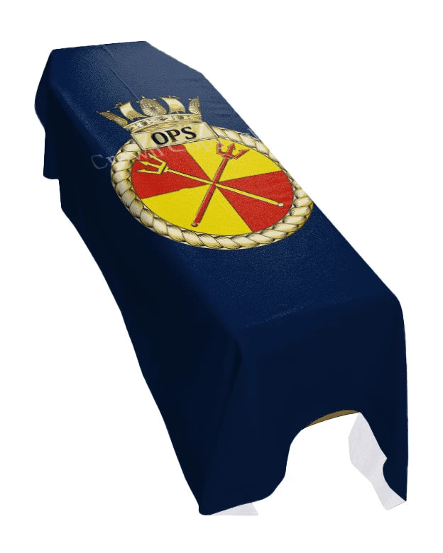Overseas Patrol Squadron (Portrait) Premium Coffin Drape image 0