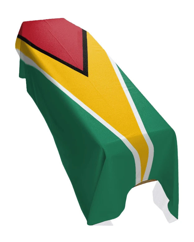 Guyana Premium Coffin Drape - Available Now for Dispatch image 0