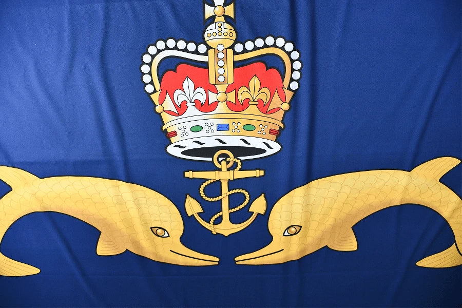 Submariners Royal Navy Flag Premium Coffin Drape image 2