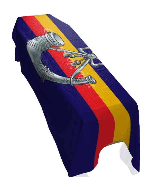 The Oxfordshire and Buckinghamshire Light Infantry Premium Coffin Drape image 0