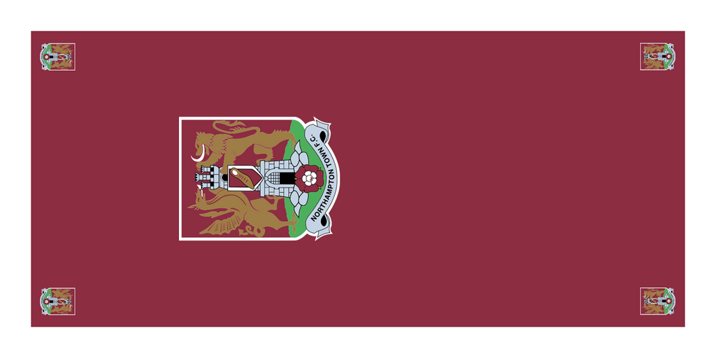 Northampton Town Football Premium Coffin Drape image 1