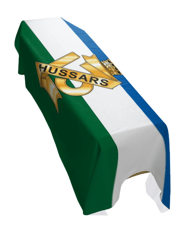 13th Hussars Premium Coffin Drape image 0