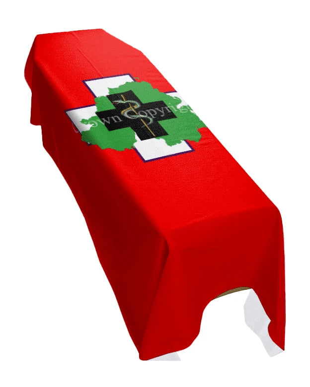 204 Field Hospital (Portrait) Premium Coffin Drape image 0